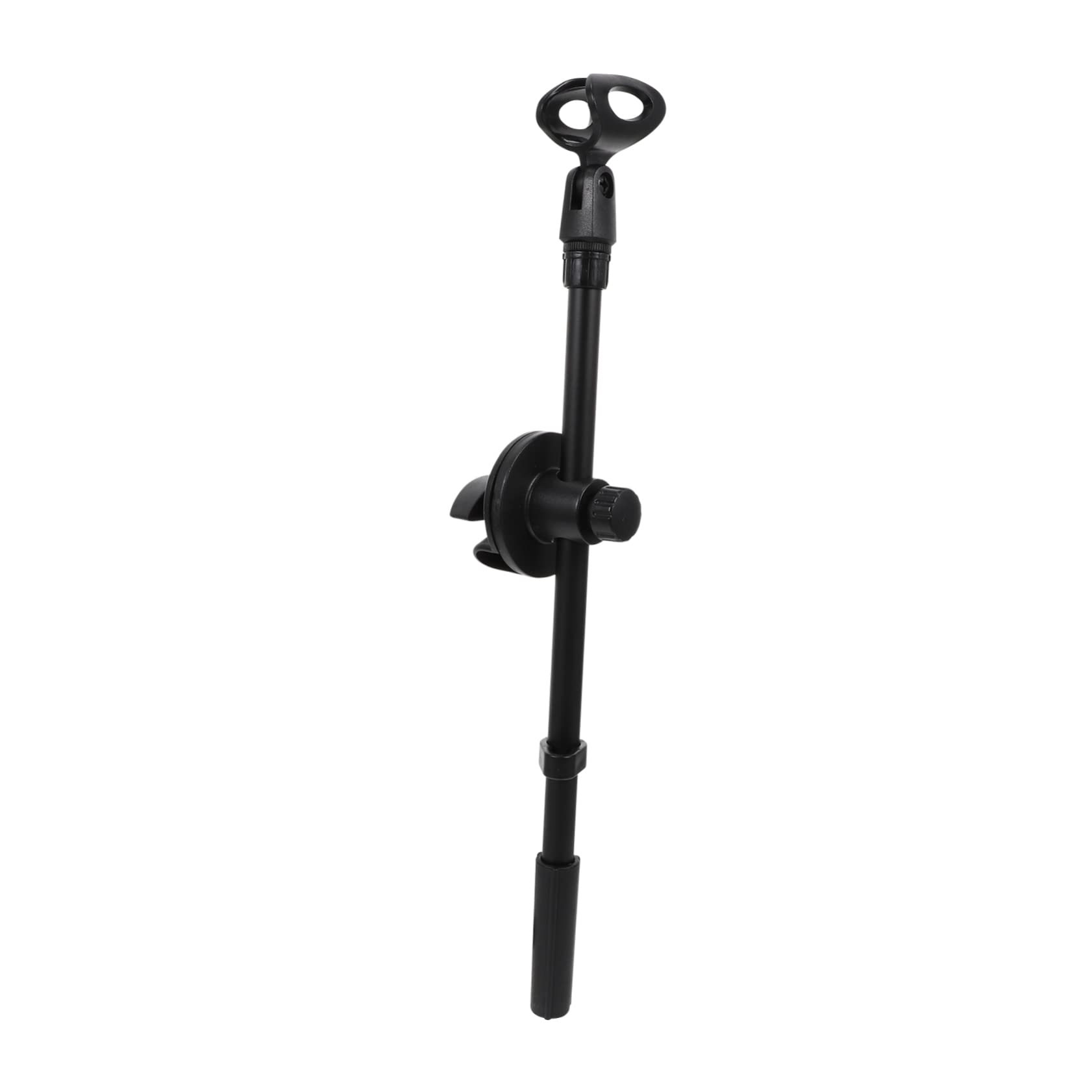 ibasenice Adjustable Height Microphone Arm with Clamp Metal Boom Stand for Studio Podcasting and Live Streaming Universal Mic Arm with Clip for Desk Mount