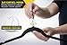 The Original GRIP MASTER Non Slip 50-Pack Thin Velvet Suit Hangers, 360 Degree Swivel Hooks, Heavy Duty, Black