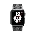 amBand Compatible for Apple Watch Sport Loop Band 42mm, Lightweight Breathable Nylon Replacement Band for Apple Watch Series 1, Series 2, Series 3, Sport, Edition-Black White