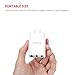 Yoobao YB723 Wall Charger Adapter 3 USB Ports Sharing at Christmas Party Home or Travel, 3.4A High Speed Charging for iPhone, Samsung Galaxy, LG, iPad, Sony etc-White