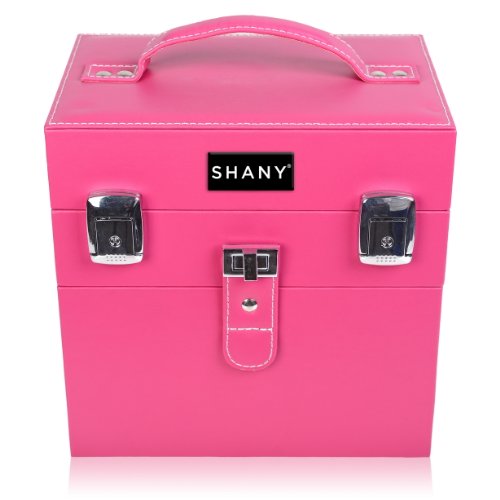 SHANY Color Matters - Nail Accessories Organizer and Makeup Train Case - Sugar Gum