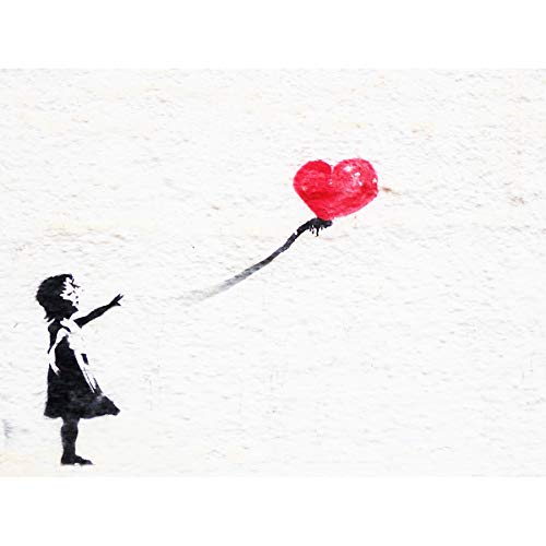 Banksy Balloon Girl Graffiti Art Print Canvas Premium Wall Decor Poster