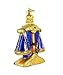 Scales Of Justice Glass Ornament Old World Legal Lawyer Judge's Gavel