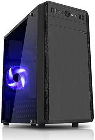 Amazon Com Sama 左側面がフルアクリルパネル 透明 のm Atxマザー対応ミドルタワーpcケース Mk 01w 舞黒透 Maikurosuke Electronics