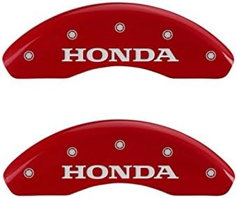 Amazon Mgp キャリパー カバー 002shonrd レッドパウダーコート仕上げ Honda 刻印キャリパーカバー シルバー キャラクター 4個セット 車 バイク 車 バイク