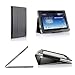 ProCase ASUS MeMO Pad FHD 10 Protective Case with Bonus Stylus Pen - Flip Stand Leather Cover for ASUS MeMO Pad FHD 10 Inch WiFi LTE Tablet ME302, Built-in Stand, Supports Auto Sleep/Wake (Black)