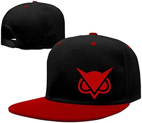 MPOD Vanoss Gaming Gold Owl Logo Hip-Hop Cap Red