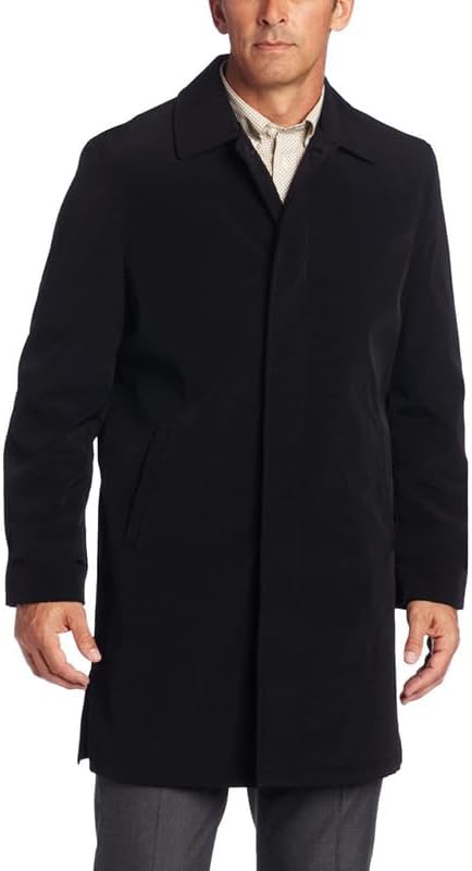 mens dress raincoat with liner Anchor Uniform 761MT Men's Darien Classic Double Breasted Dress Raincoat