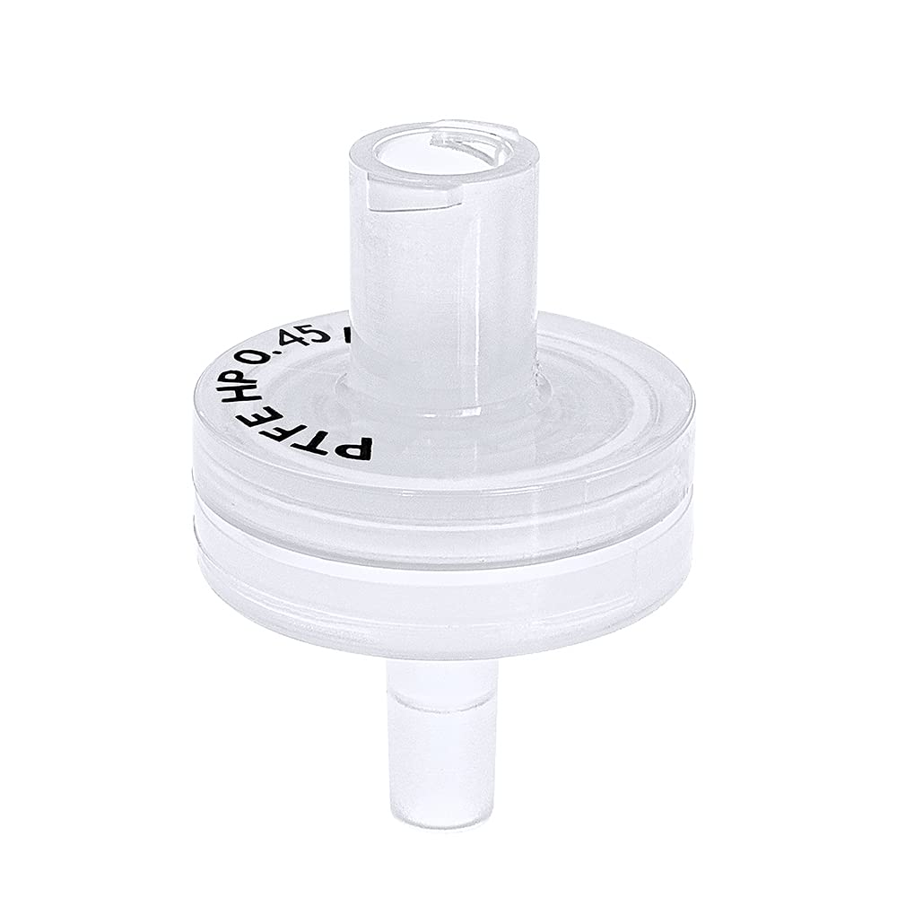 GVS Filter Technology, Syringe Filter, ABLUO, 13mm, PTFE HP Membrane, 0.45µm, PP Housing, 100/pk