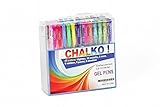 Chalko Gel Pens Set with 10 PDF Downloads and 20 Kindle EBook (Pack of 48)