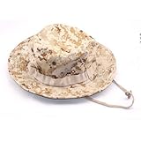 Elife Men’s Military Tactical Head Wear/Boonie Hat Cap For Wargame,Sports,Fishing &Outdoor Activties (Desert Digital)