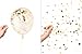 Gold Confetti Balloons - Gold Balloons - PREFILLED 20 Pack 12