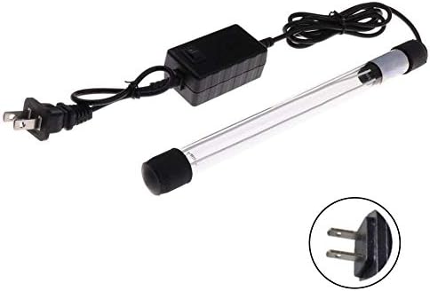 UV Sterilizer Light Disinfection Lamp Water Clean Lamp Waterproof Sterilization Light Aquarium Water Clean Green Algae Bacteria Killing