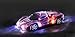 Haktoys Remote Control Sports Car: Radio Control Racing Toy Vehicle with LED Flashing Lights - Great Gift for Kids, Boys and Girls (Red)