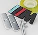BMW M Front Grille Emblem, 3D Chrome Badge Metal Power Car Fashion Logo for BMW M M3 M5 X1 X3 X5 X6 E30 E34 E36 E39 E46 E60 E90 E92 (Black)