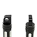 Black Edge Cut CNC Foot Peg Foot Rests For Harley Davidson Sportster Touring Softail Road King (All Years)