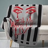 Sleep Squad Liv Morgan 60 x 80 Raschel Plush Blanket Wrestling Diva Super-Soft Throw