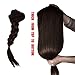 14 inch 120g Double Weft Clip in Hair Extensions 100% Remy Human Hair Full Head Thick Thickened Soft Silky Straight 8pcs 18clips #2 Dark Brown