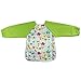Hi Sprout Unisex Infant Toddler Baby Super Waterproof Sleeved Bib, Reusable Bib with Sleeves& Pocket, Multi Patterns, 6-24 Months (animal world)
