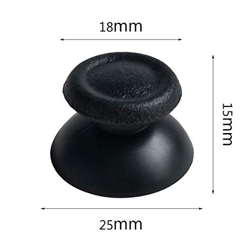 5 Pairs Replacement Analog Stick Joystick Thumbsticks Thumb Grips Buttons for Playstation