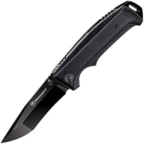 Allatro Assisted Open, Black G10 Handle, Black Plain Blade , Automotive, tool &amp; industrial , Office maintenance, janitorial &amp; lunchroom , Tools , Utility knives &amp; blades