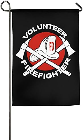 Volunteer Firefighter 100% Polyester Fiber Flag Of Competition