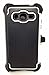 Ballistic Tough Case with Holster for Samsung Galaxy J3 (2016) - Black/White