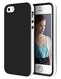 iPhone 5S Case,iPhone SE Case,Dmix Cute Apple Protective Case Soft Bumper Cases Shockproof Hybird Rubber Slim Case Anti-scratch Shell Dual Color TPU Back Cover for iPhone 5S SE 5 (White/Black)