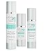 Skin Care Set for Sensitive Skin | 3-Step Anti Aging System by White & Lea Natural Skin Care | Gift Set for Women: Retinol Moisturizer, Vitamin C Serum & Coconut, Honey & Aloe Cleanser
