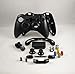 Black Xbox 360 Controller Shell Housing (thumbsticks, d-pad, buttons, ect)