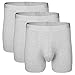 Separatec Men's 3 Pack Micro Modal Viscose Separate Pouches Comfort Fit Boxer Briefs