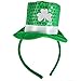 St Patrick's Day Shamrock and Sequin Hat Headband