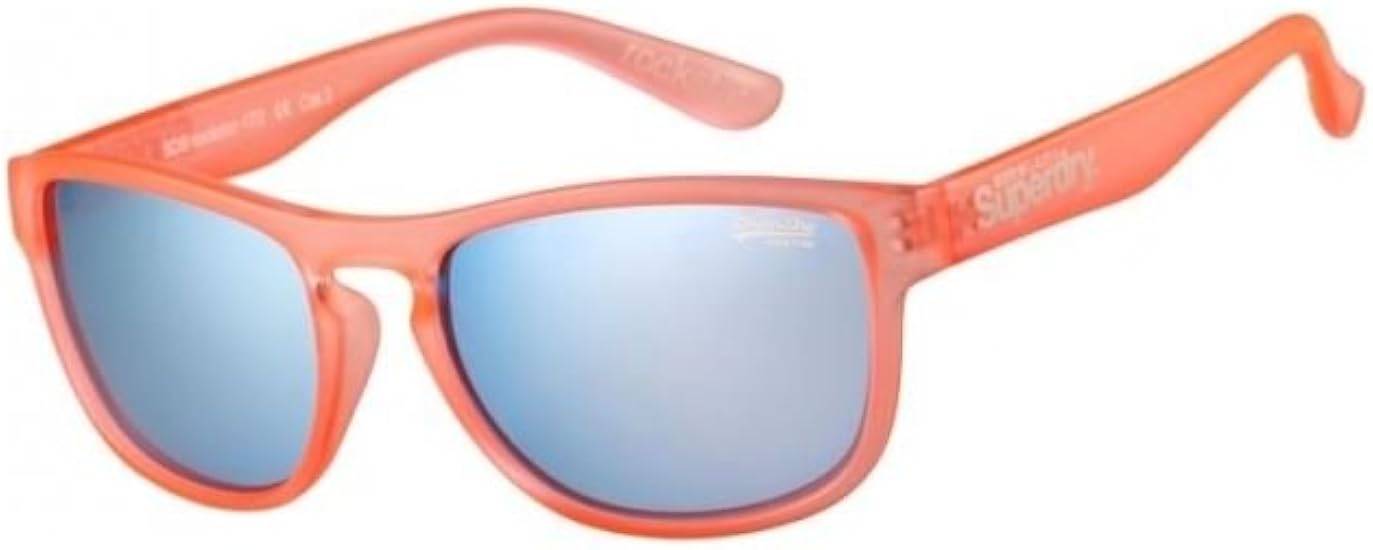 Amazon.com: Superdry Red/Pink Rock Star Wayfarer Sunglasses: Clothing