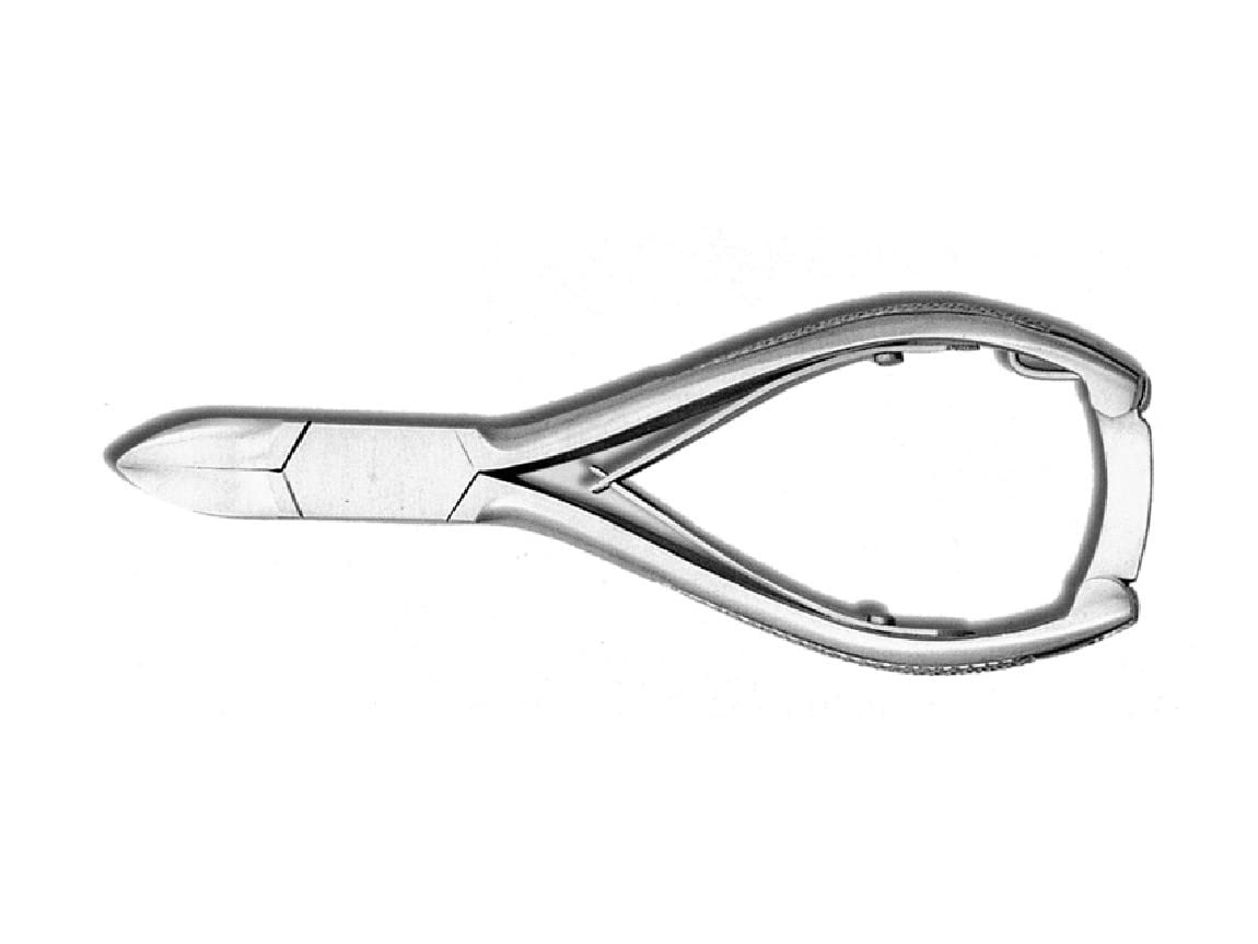 Gima - Nail Nipper, for Cutting Thick Nails on Hands and Feet, Made of Stainless Steel, Lenght 14 cm