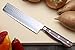 Yoshihiro VG10 16 Layer Hammered Damascus Stainless Steel Nakiri Vegetable Knife 6.5'' (165mm)