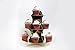 3-Tier Gold Round Cardboard Cupcake Stand Dessert (12