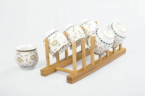 Bamboo Plate Rack/Pot Lid Rest Lid Holder Bamboo Kitchen Dish / Plate / Bowl / Cup / Book / Pot Lid / Drying Rack Stand Drainer Storage Holder Organizer