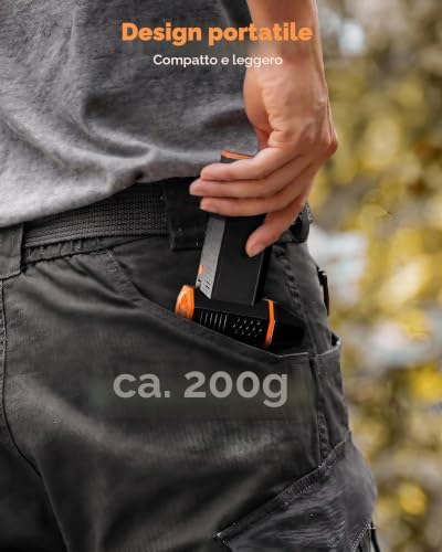 MF50 Soffiatore a Batteria, Soffiatore Aria Compressa Elettrico