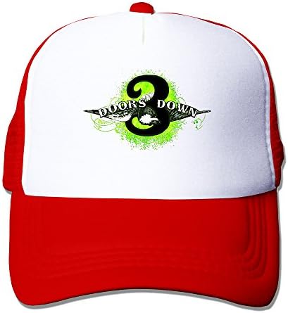 Unisex Cap Red 3 Doors Down American Rock Band Kryptonite Baseball Hat Snapback Caps