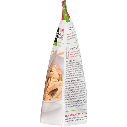 Gardein Chick'n Strips, Meatless Protein Packed Strips, 10 Ounce (Frozen) - Thumbnail 6