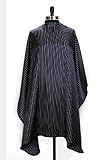 Linear Liam Cover N Style Water Resistant Hair cutting Styling Cape Navy and White