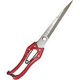 Hand Shears for Sheep Multifunctional Sheep Shear Wool Shear Trimming Scissor with Spring Stainless Steel Garden Kitchen Scissors