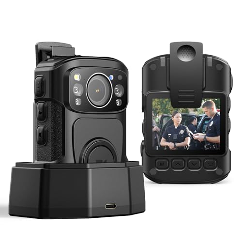 BOBLOV B4K5 16GB Body Worn Camera, 4K Body Camera(16GB)