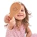 Baby Hair Brush and Comb Set - Wooden Hairbrush Kit for Grooming - Natural Soft Goat Hair Bristles for Newborn Cradle Cap - Baby Shower Gift Idea