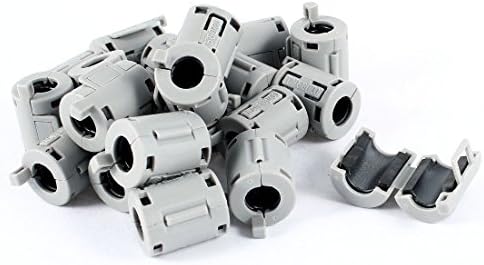 Nacpy Cable Clips Snap RFI EMI Noise Suppressor Filter for HDMI DVI VGA Cable 10 Pack