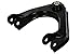 Prime Choice Auto Parts CAK844 New Front Driver Side Upper Control Arm with Ball Joint