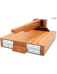 Hardwood Tortilla Press - Red Oak - 11.5 inch