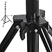 Ravelli ALS Full 10' Air Cushioned Light Stand with Included Adaptor to Also Support 1/4