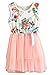 Niyage Little Girls Sleeveless Floral Princess Dress Tulle Tutu Sundress 4T Pink