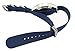 ArtStyle Watch Band with 1.5mm Thickness Quality Nylon Strap and Heavy Duty Brushed Buckle (Blue, 20mm)